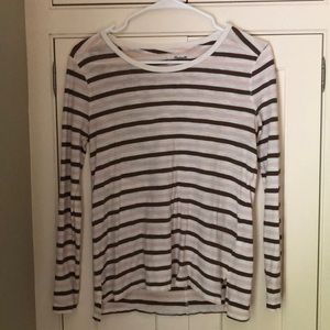 Long sleeve striped t-shirt